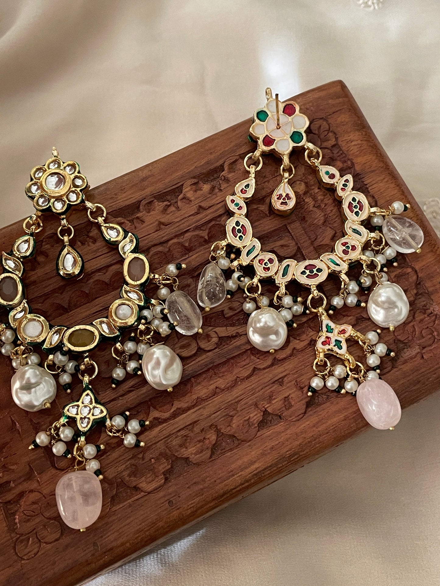 Manjiri Kundan Chaandbaali Earrings