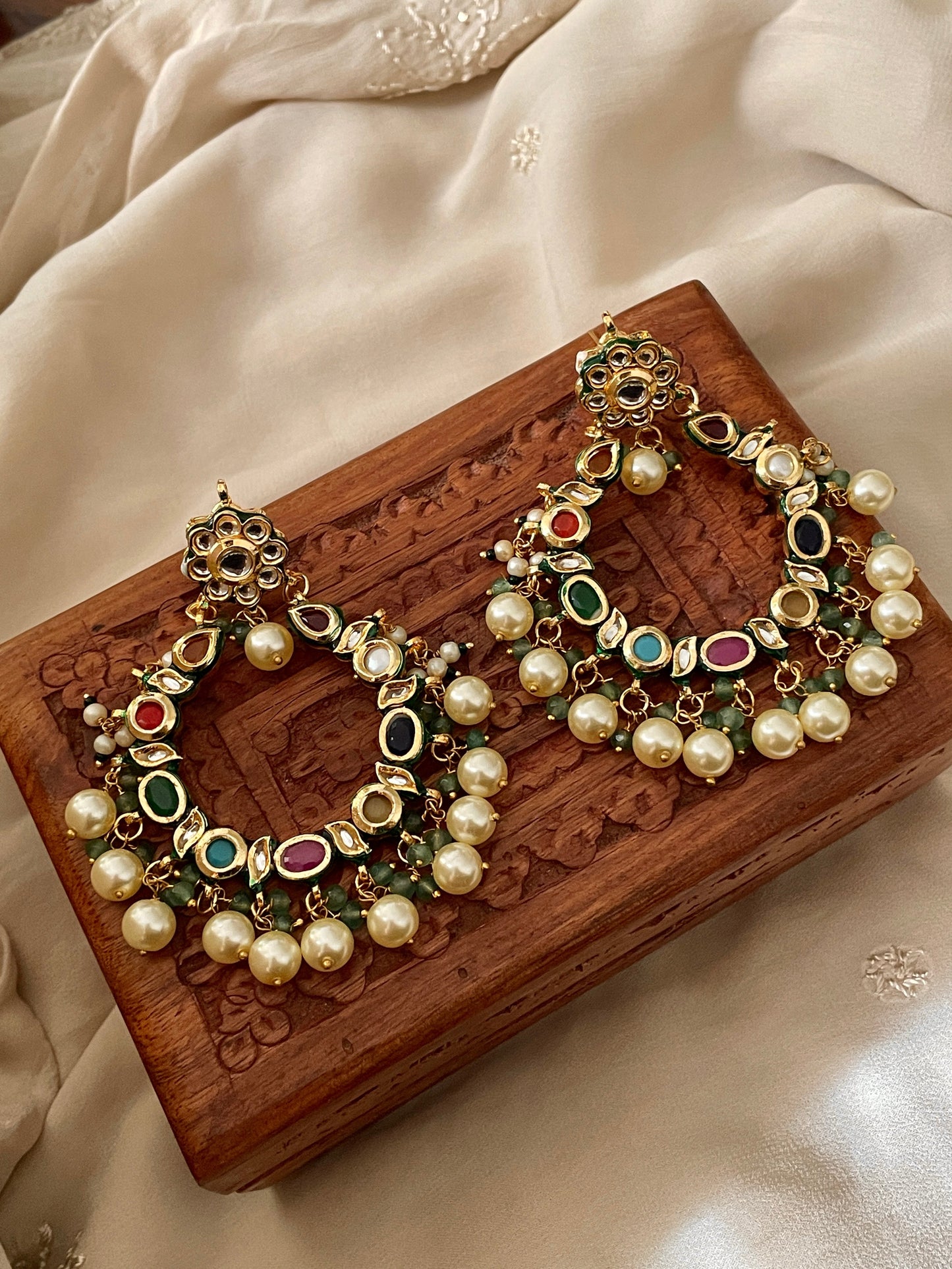 Chandrika Kundan Earrings
