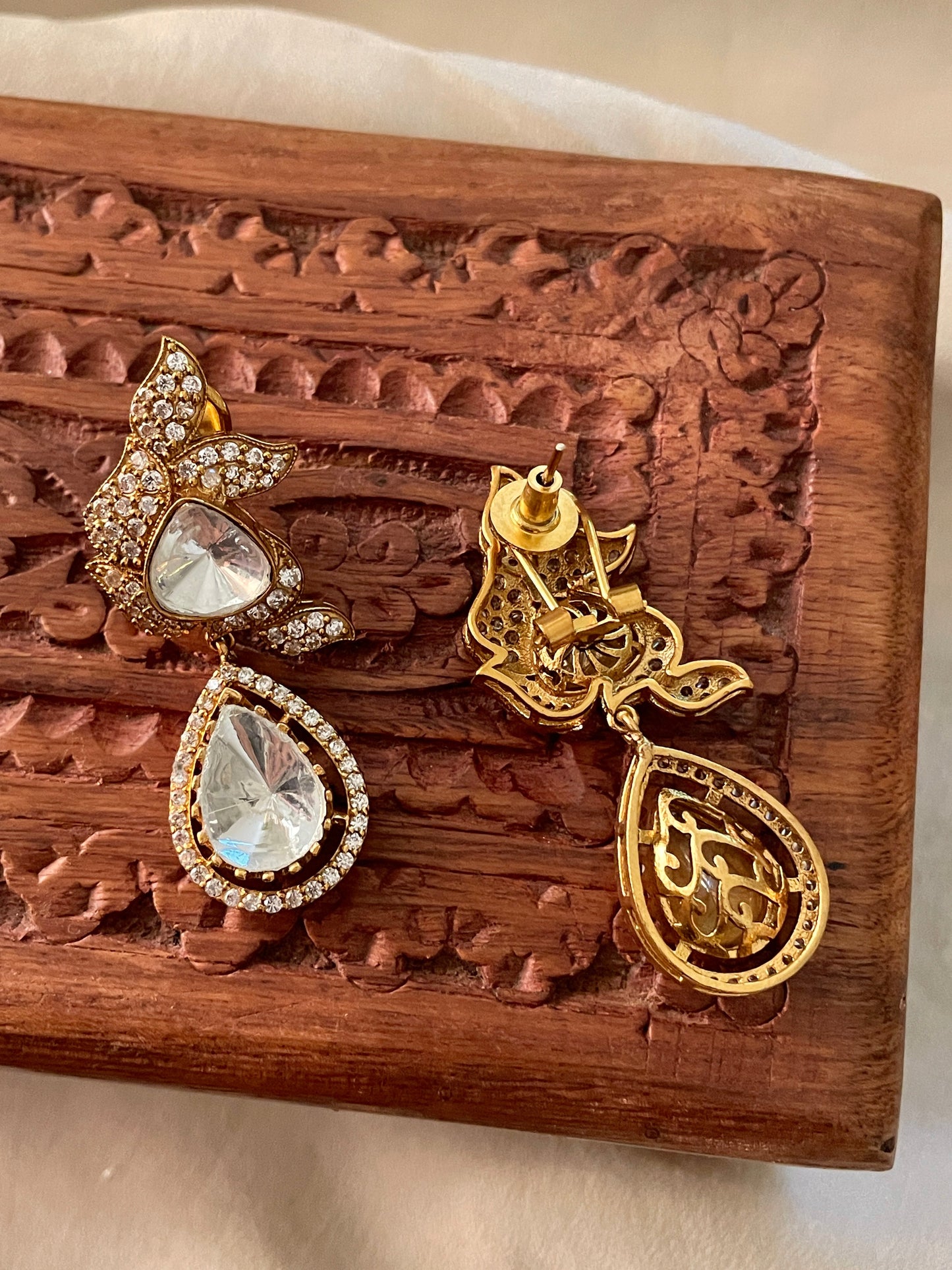 Meher Polki Studs