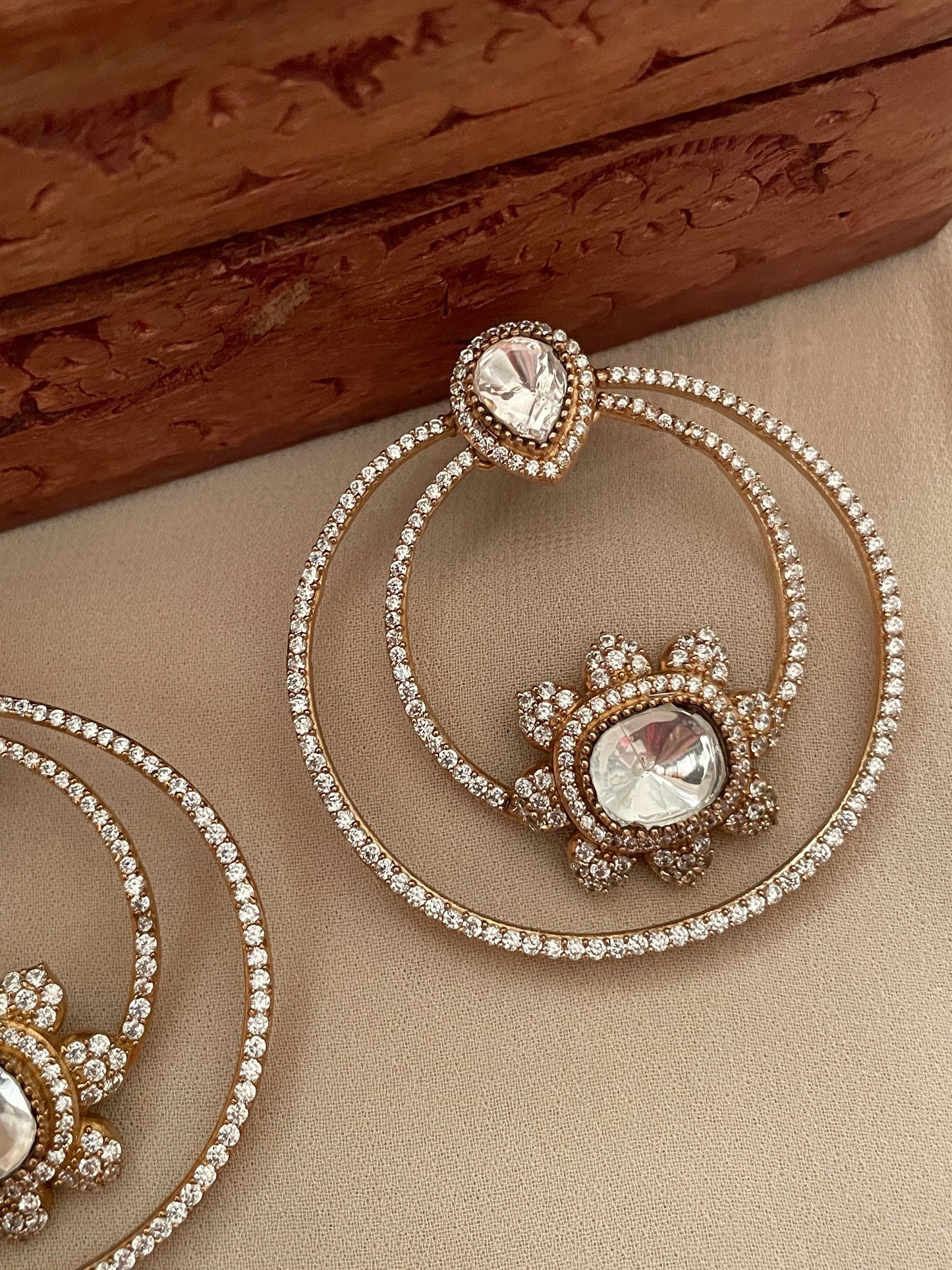 Vaishnavi Polki Earrings