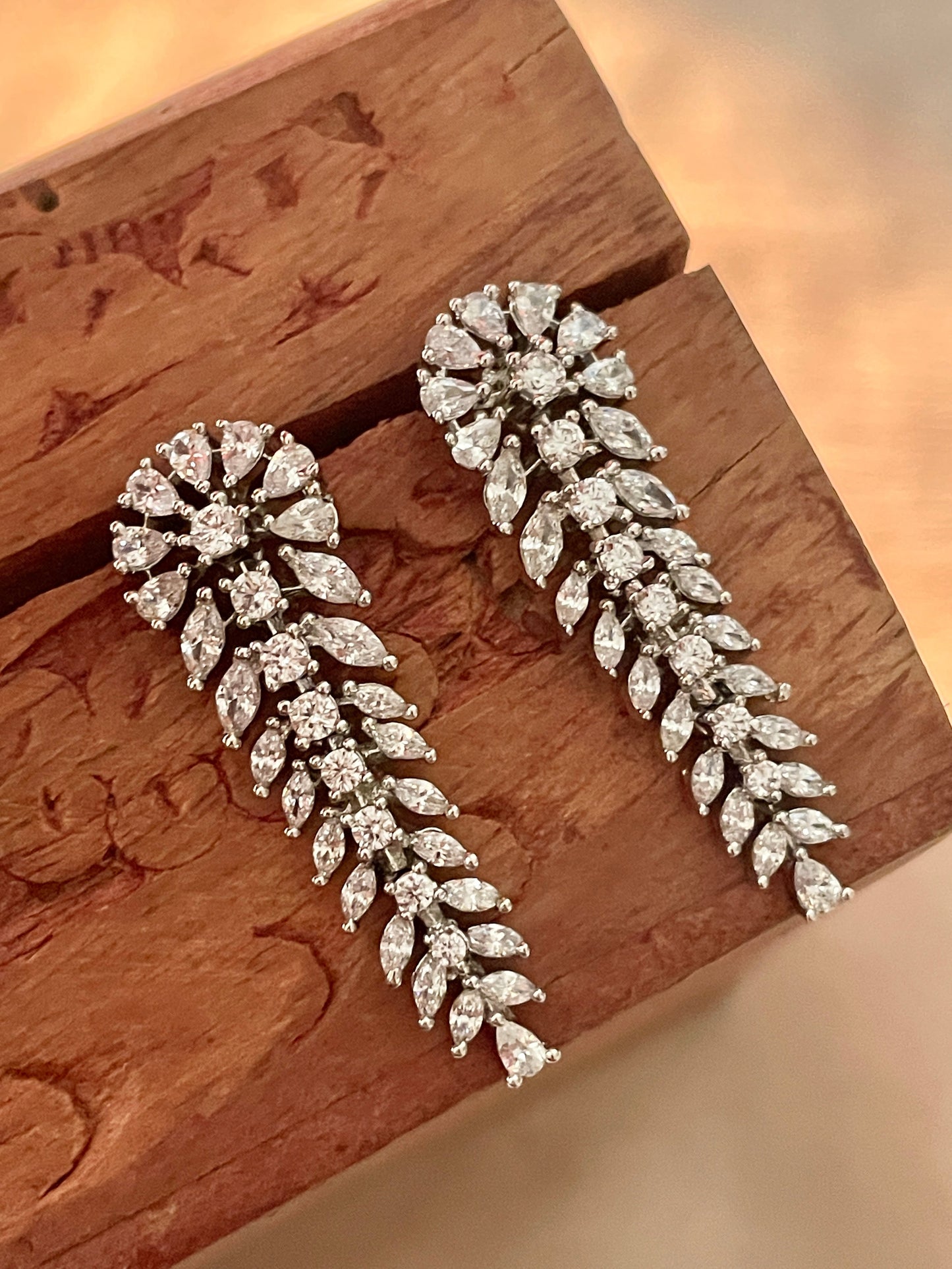 Jhalak Zircon Dangler Earrings