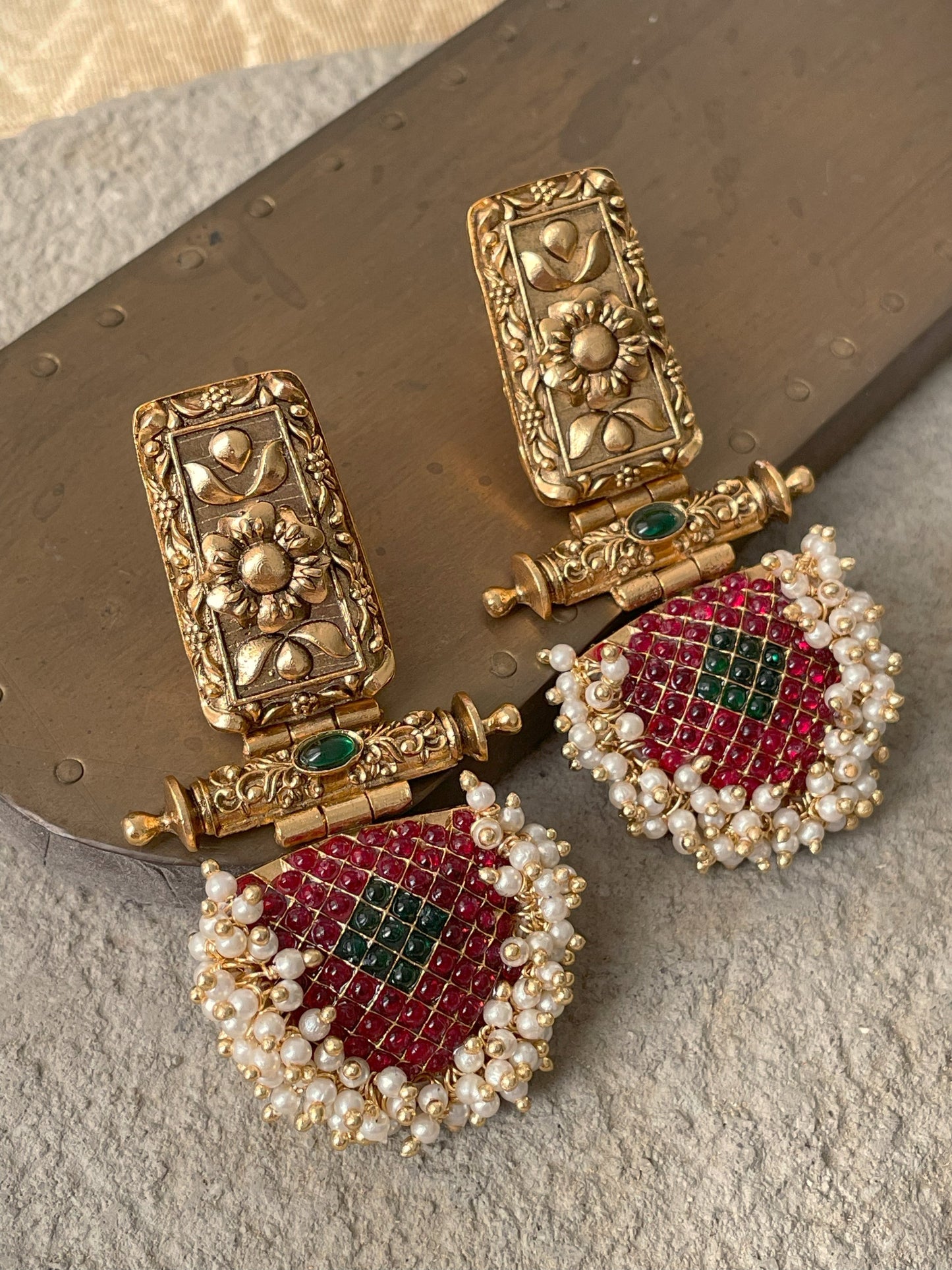 Rafia Antique Earrings