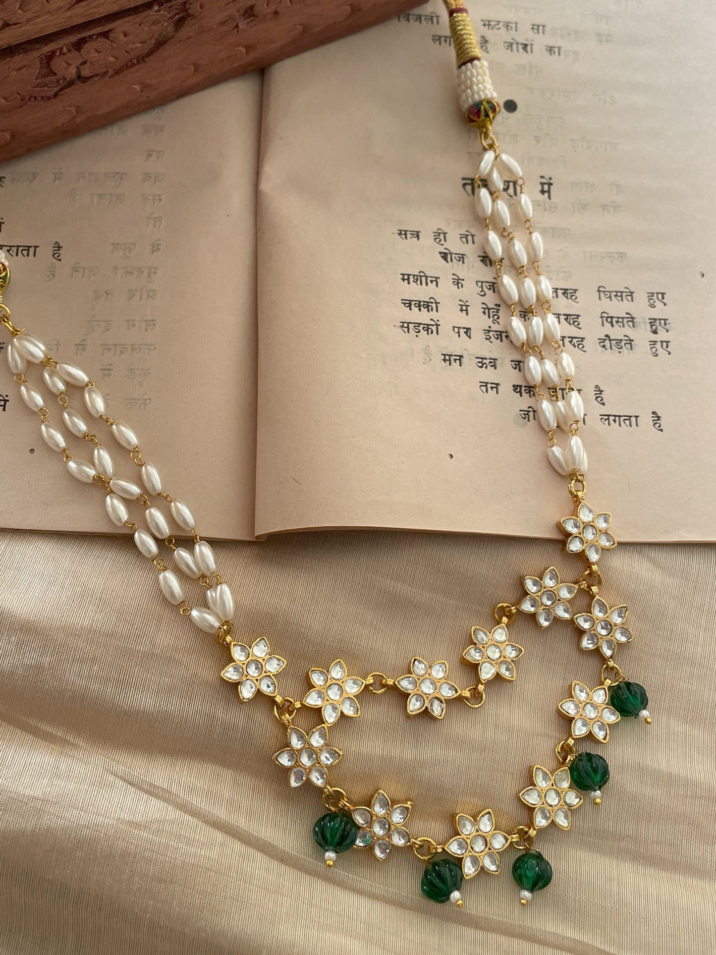 Nirvana Polki Necklace- Only Necklace