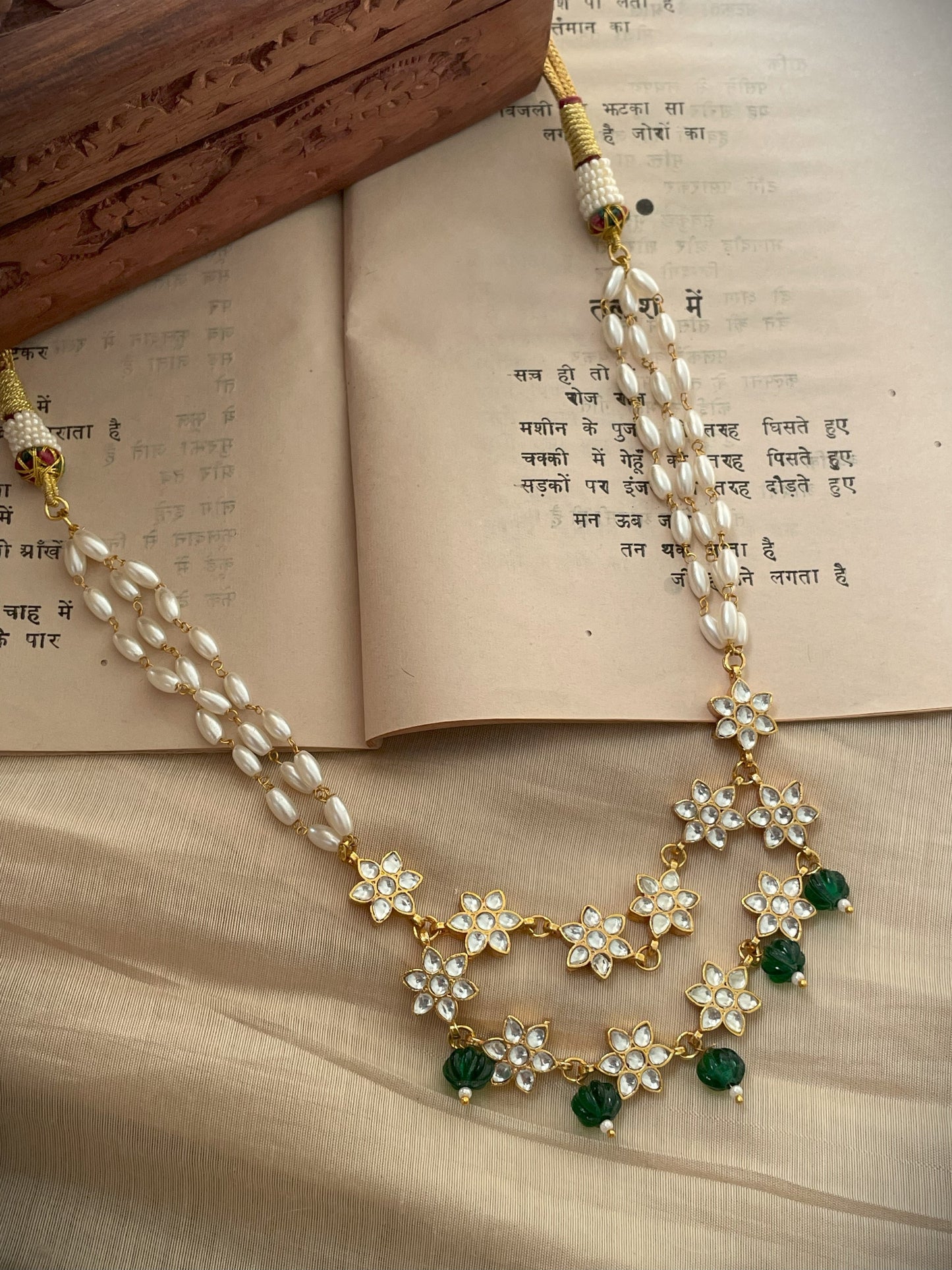 Nirvana Polki Necklace- Only Necklace