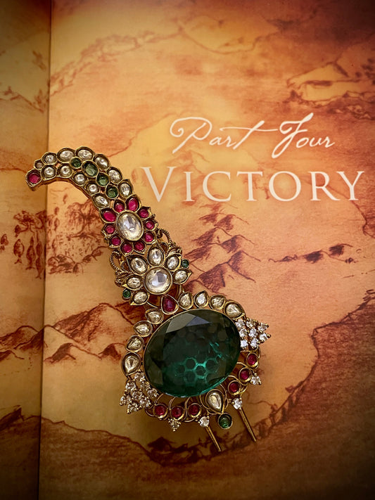 Sahaj Emerald Polki Kalgi