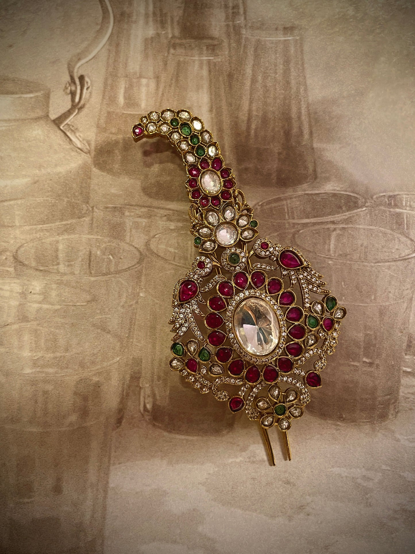 Bhanu Regal Polki Kalgi