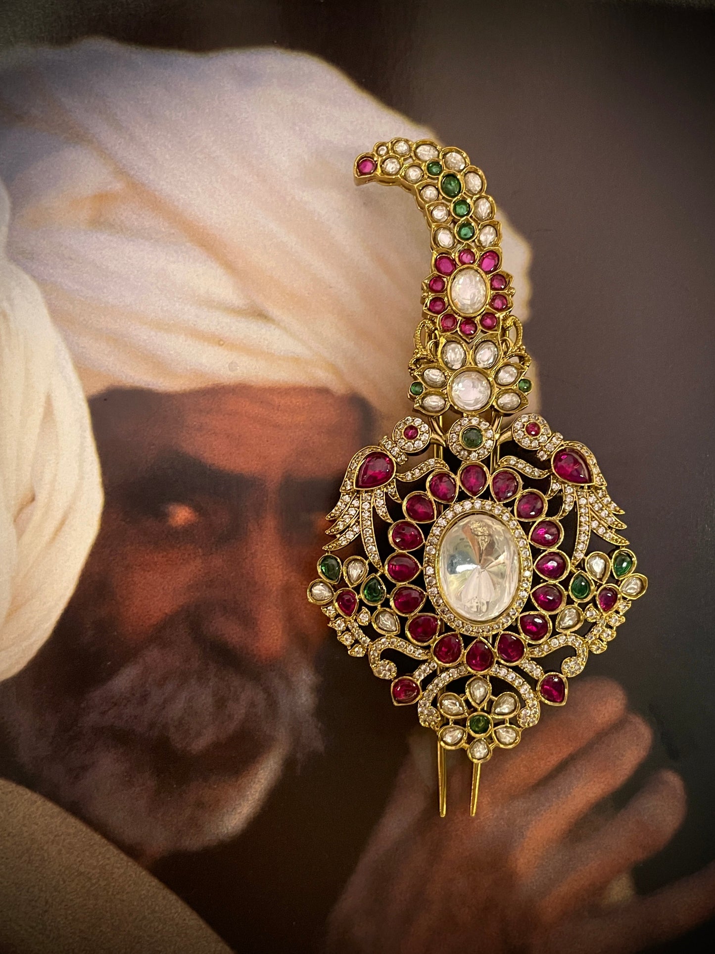 Bhanu Regal Polki Kalgi