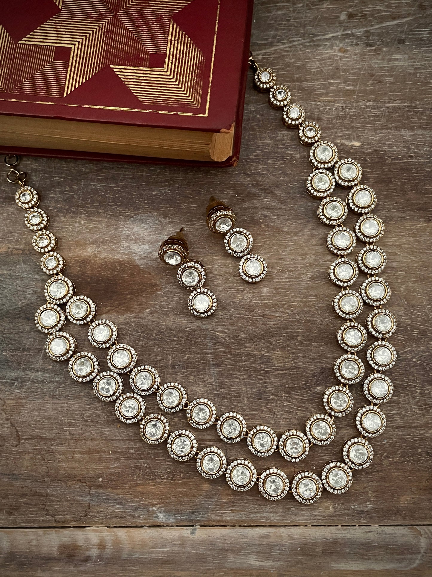 Sheela Polki Layered Necklace