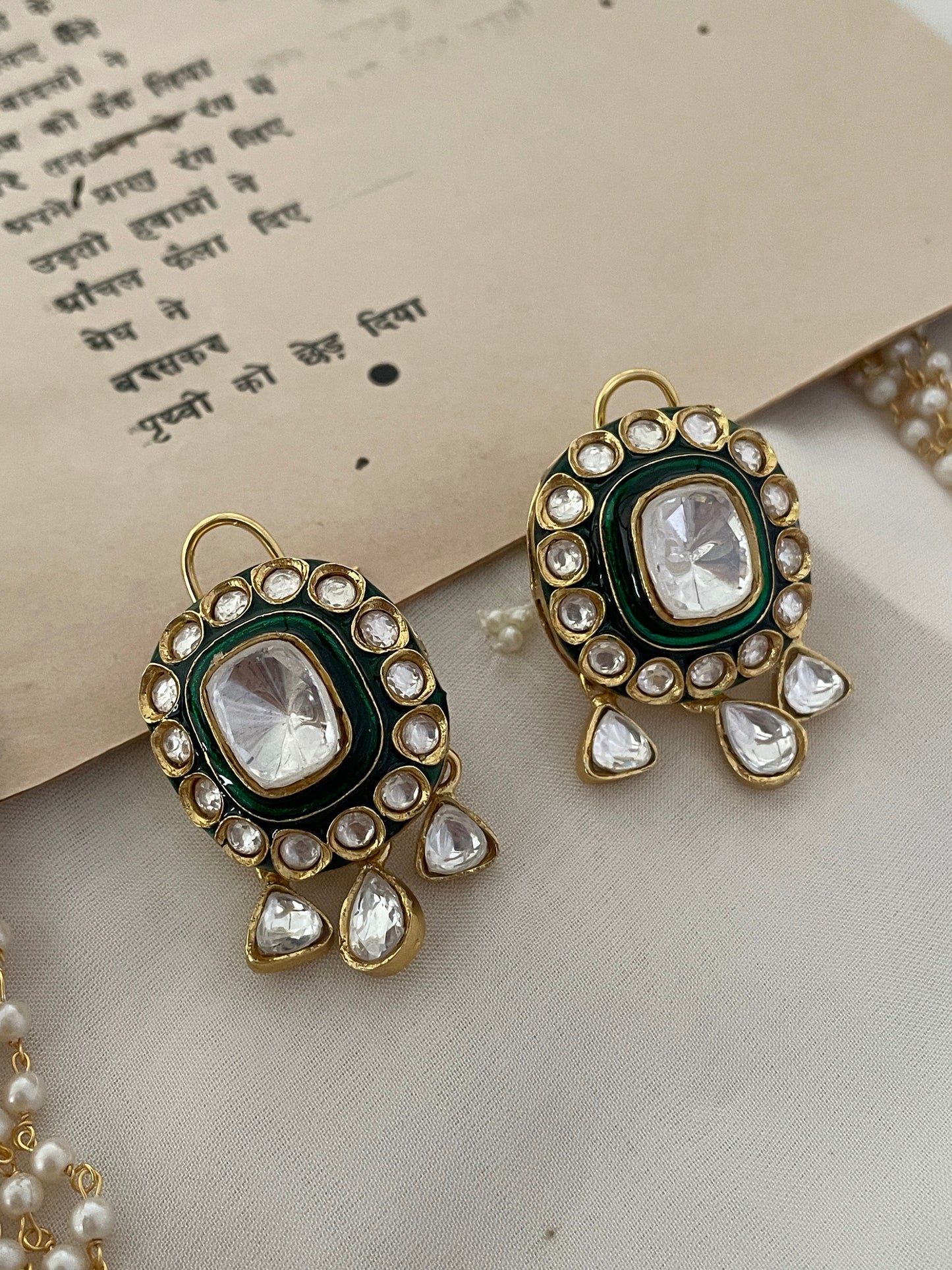 Pre Order – Kashi Polki Necklace Set