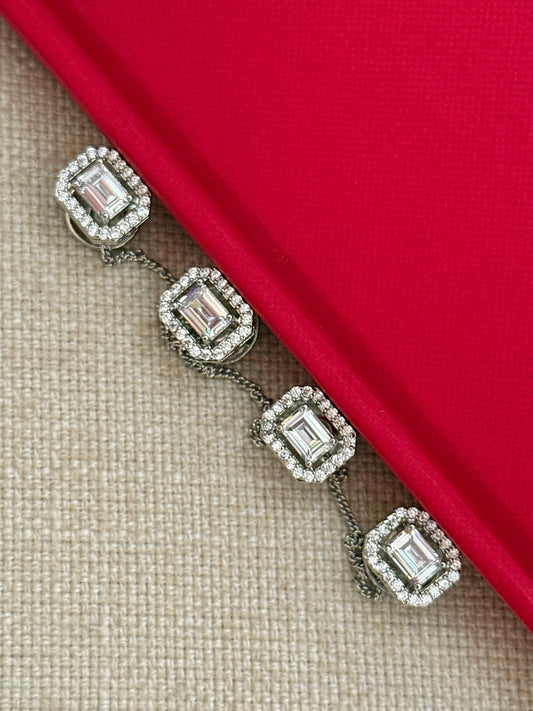 Viraasat White Kurta Buttons