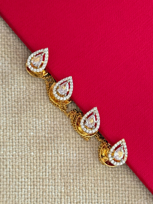 Kamal Zircon Kurta Buttons