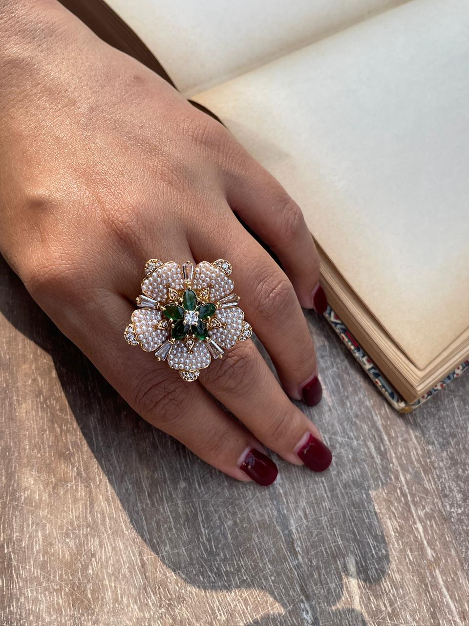 Mirangi Green Ring