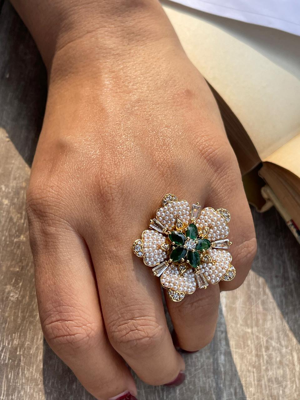 Mirangi Green Ring