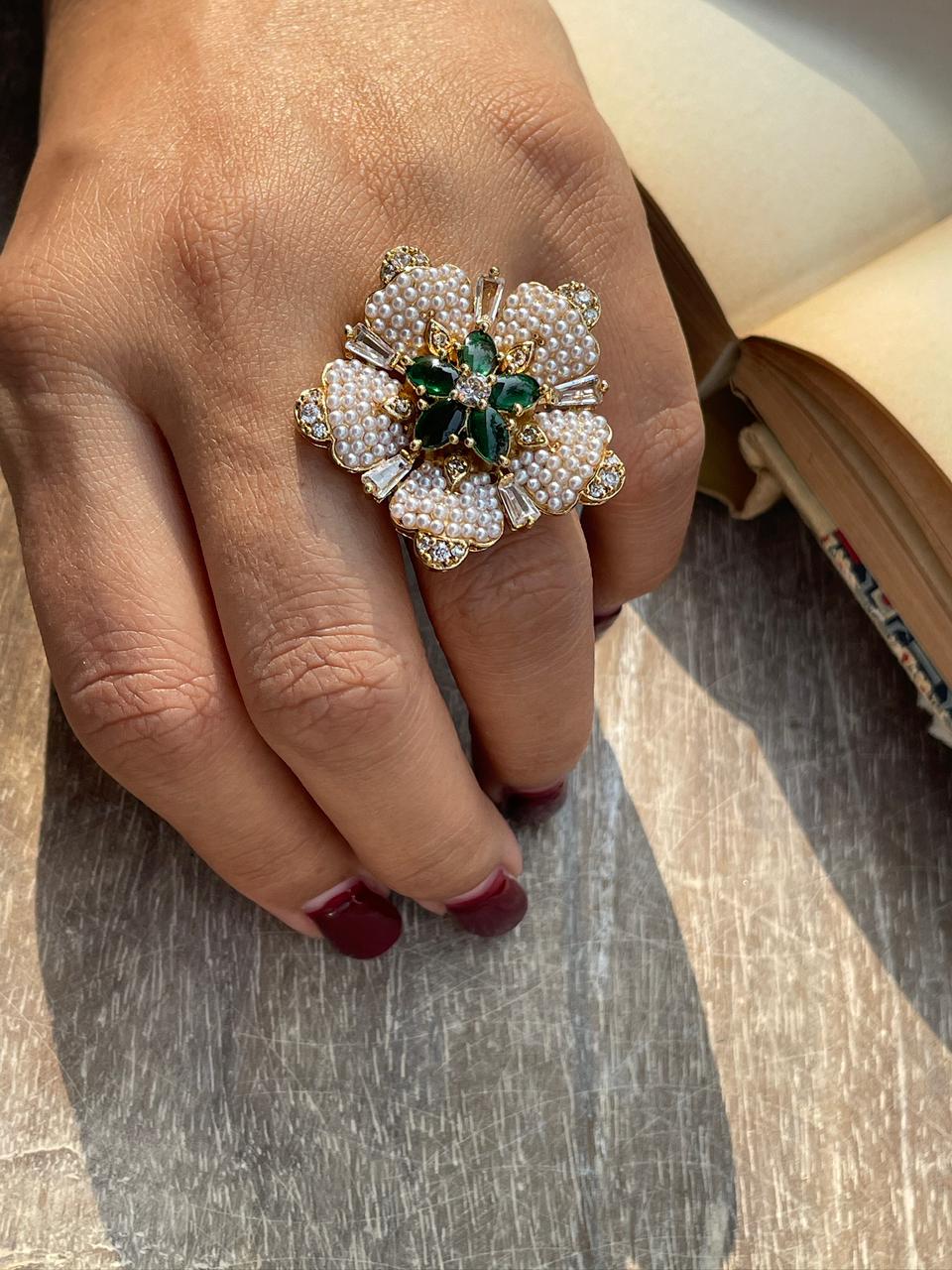 Mirangi Green Ring