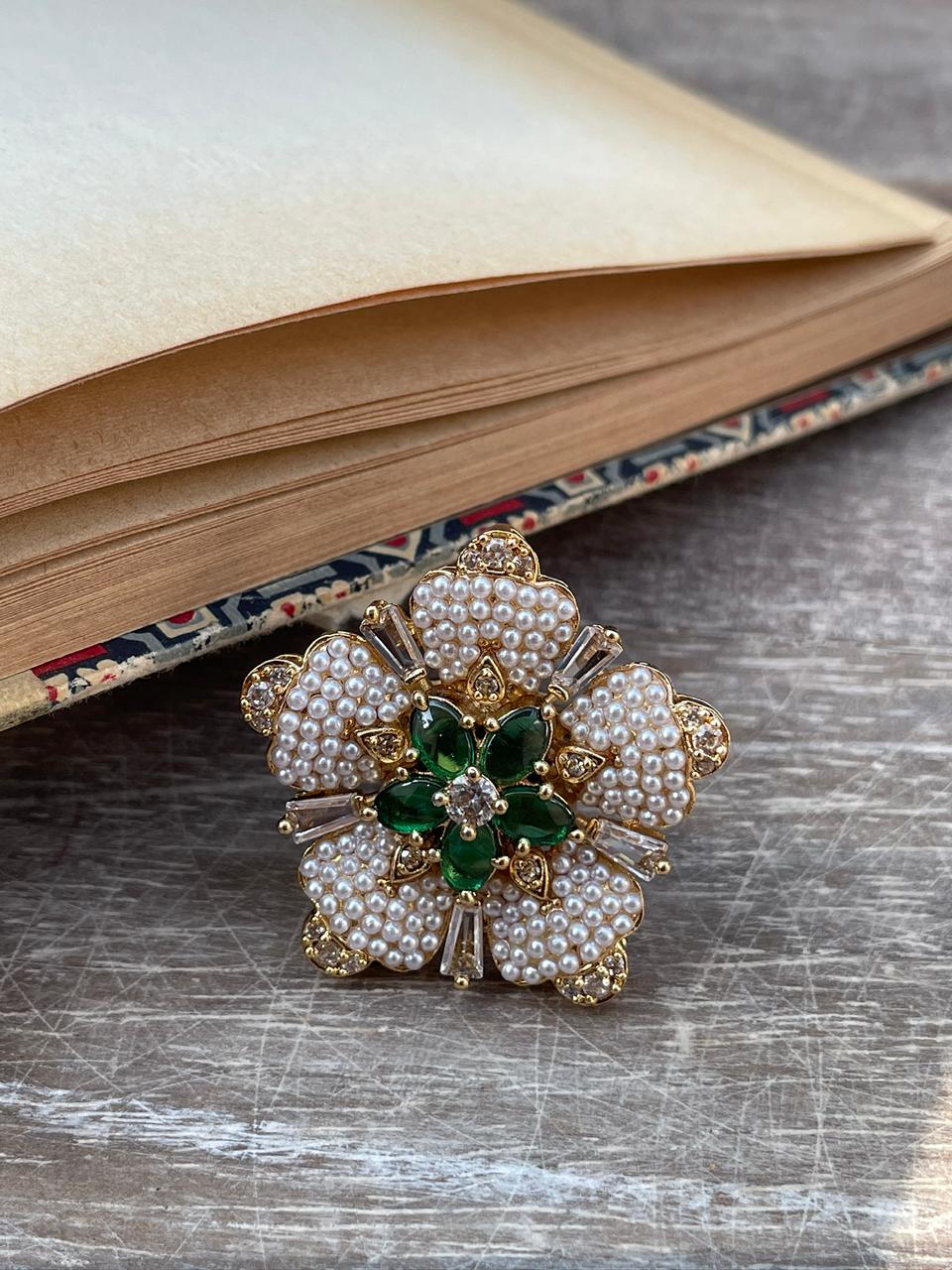 Mirangi Green Ring
