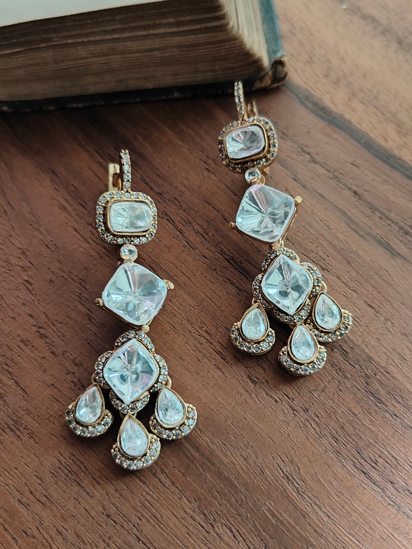Nimai Polki Dangler Earrings