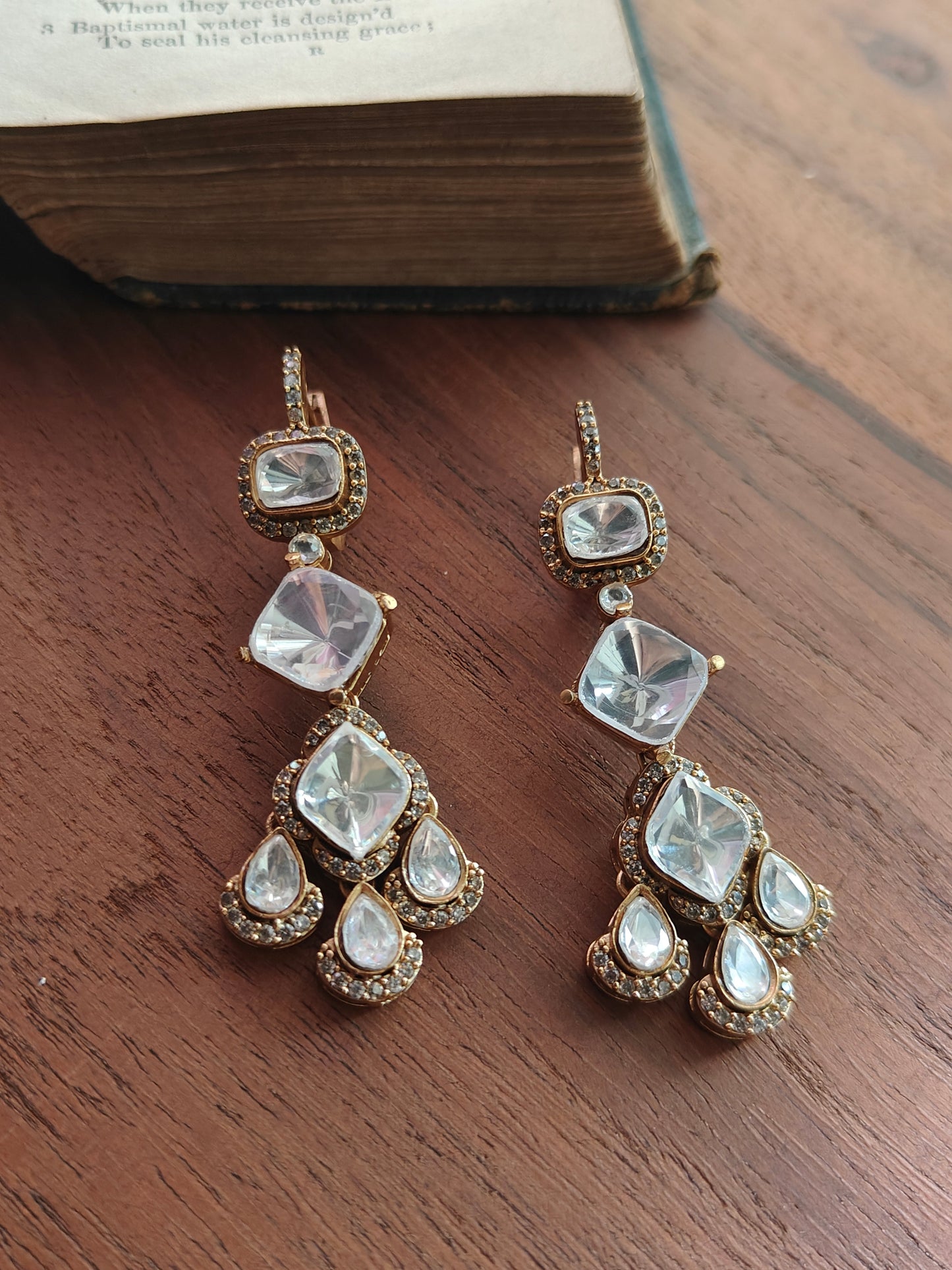 Nimai Polki Dangler Earrings